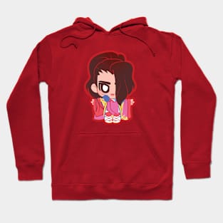 Warrior Queen Wrestler - Kimono Hoodie